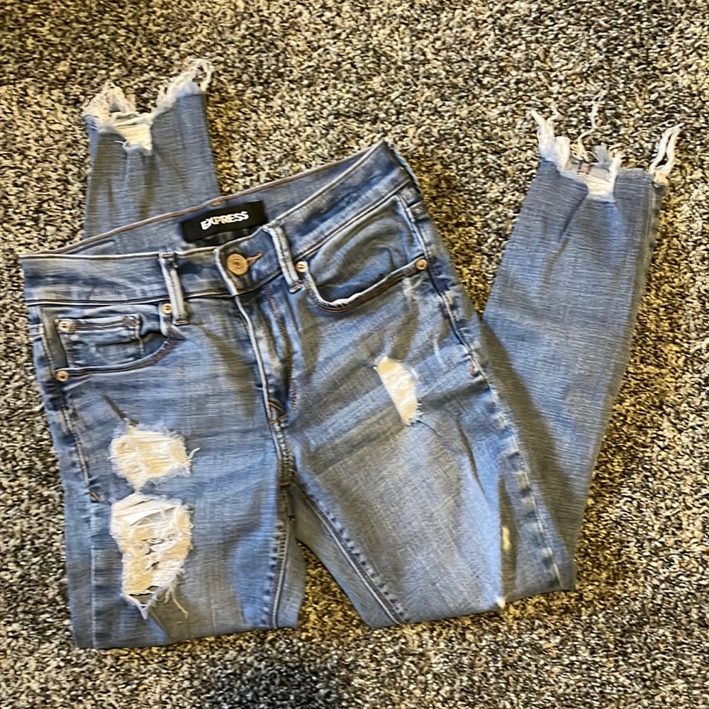 Express Ripped Jeans